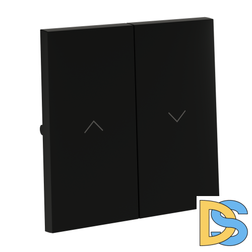 Клавиши для выключателя жалюзи, S70 (черный матовый)