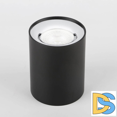 Накладной светильник ЭРА OL1 GU10 BK/CH Б0041502