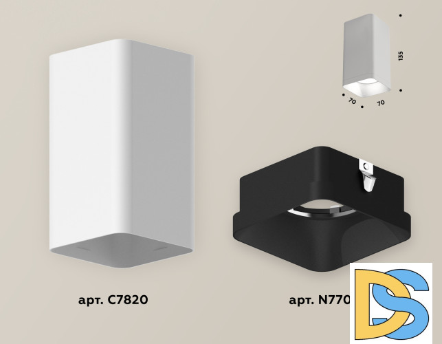 Накладной светильник Ambrella Light Techno XS7820002 (C7820, N7702)