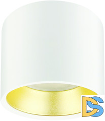 Накладной светильник ЭРА OL8 GX53 WH/GD Б0048536