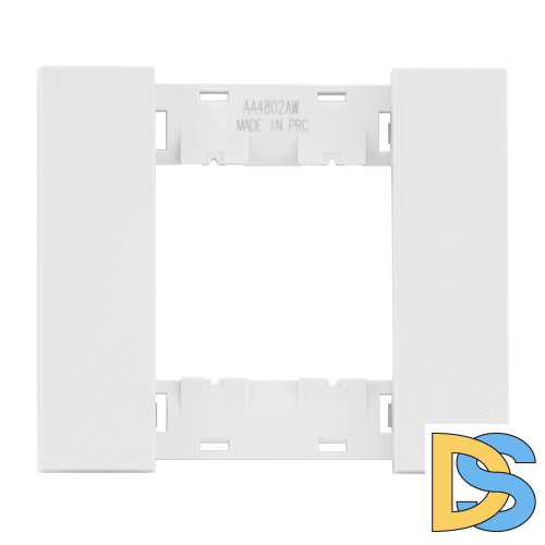 Рамка 1-ая цвет-белый матовый MEITON AA4802AW