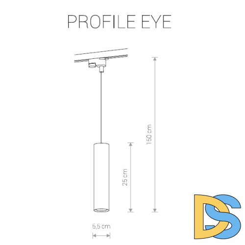 Трековый светильник Nowodvorski Profile Eye 9338