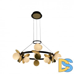 Подвесная люстра iLedex Savage C4641-9 MBK+SGD