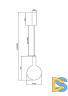 Подвесной светильник Maytoni Nebula MOD182PL-L4B3K