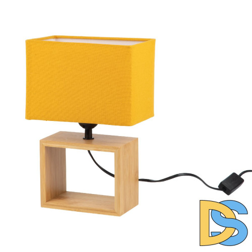 Настольная лампа Uniel UML-B401 E27 ORANGE/WOOD UL-00010955