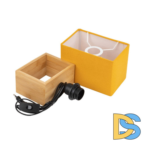 Настольная лампа Uniel UML-B401 E27 ORANGE/WOOD UL-00010955