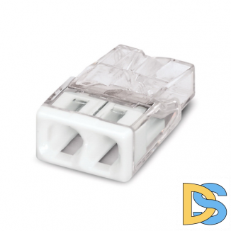 Клемма монтажная WAGO 2х0,5-2,5 (WAGO 2273-242)