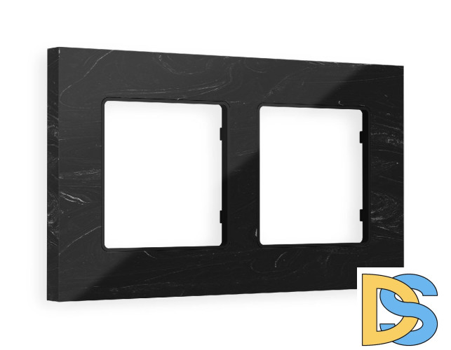 Рамка двухместная Ambrella Volt Grand AF930702