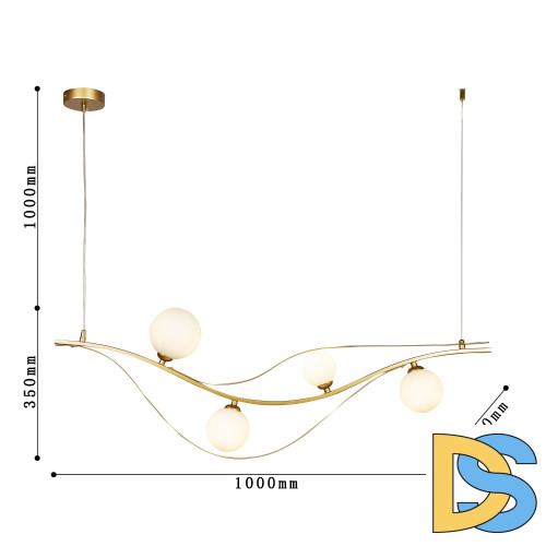 Подвесная люстра Favourite Carina 4059-4P