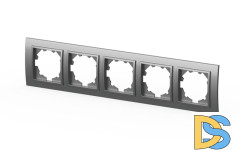 Рамка пятиместная ELBI Zena 500-011000-250