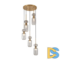 Каскадная люстра Escada Gloss 1141/5S Smoke