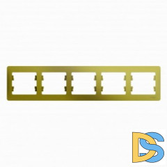 Рамка 5-ая (пятерная), Фисташковый, серия Glossa, Schneider Electric