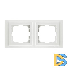 Рамка 2 пост Mono Electric Despina белый 102-190000-161