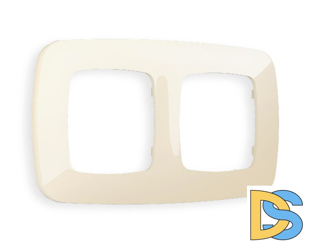 Рамка двухместная Ambrella Volt Ecta OF140302