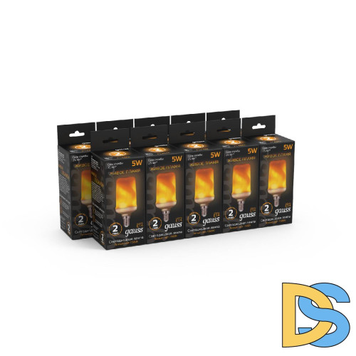 Лампа светодиодная Gauss E14 5W 1500K матовая 157401105