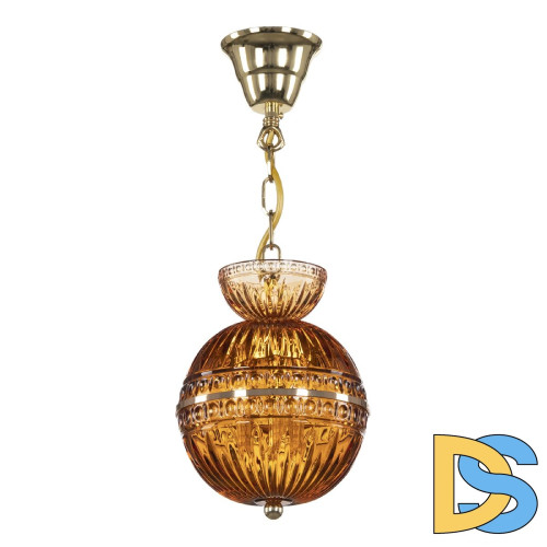 Подвесной светильник Bohemia Ivele Crystal 5480/17 G Amber/M-1G