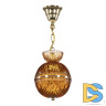 Подвесной светильник Bohemia Ivele Crystal 5480/17 G Amber/M-1G