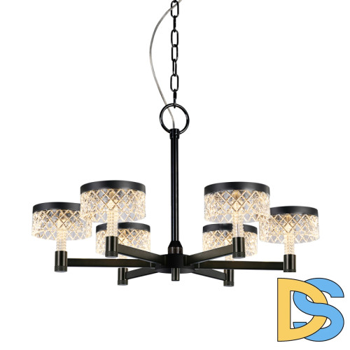 Подвесная люстра Delight Collection MD21020075 MD21020075-6A matt black