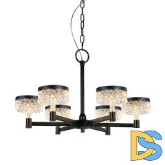 Подвесная люстра Delight Collection MD21020075 MD21020075-6A matt black