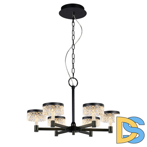 Подвесная люстра Delight Collection MD21020075 MD21020075-6A matt black
