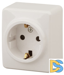 Розетка 2P+E Schuko Эра 11-2203-02 Б0020686