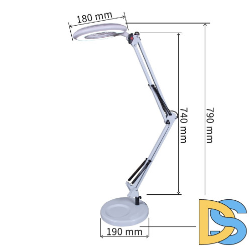 Настольная лампа Reluce 02046-0.7-01 BK