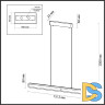 Подвесной светильник Odeon Light Satrion 6641/40L