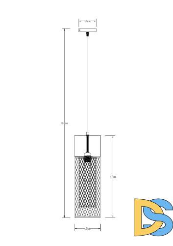 Подвесной светильник Arte Lamp Castello A7068SP-1BK