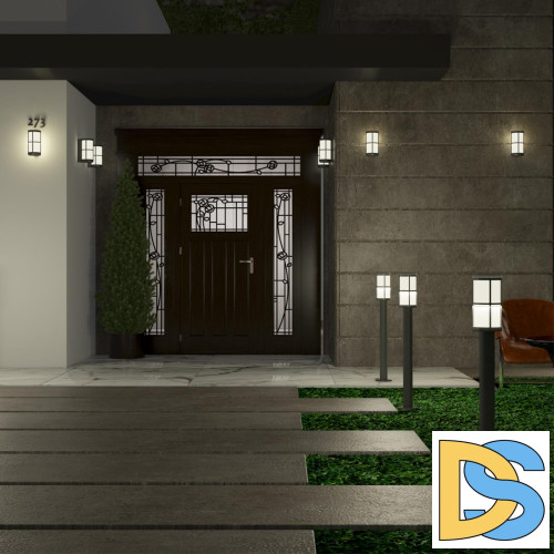 Ландшафтный настенный светильник Novotech Zebra 370775