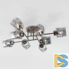 Люстра на штанге Eurosvet 30165/8 черный жемчуг