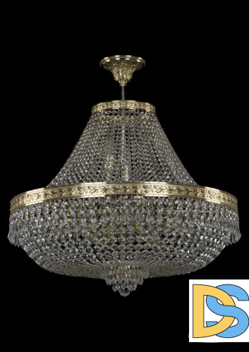 Люстра на штанге Bohemia Ivele Crystal 19271/H1/70IV G