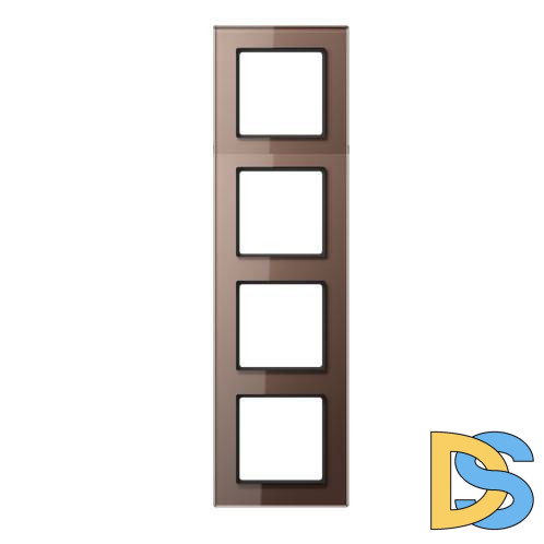 Рамка четырехместная Jung AC584GLMO