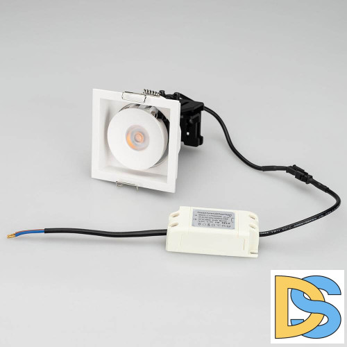 Встраиваемый светодиодный светильник Arlight CL-Simple-S80x80-9W Day4000 028148