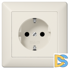 Розетка 2K+З со шторками Jung AS1520KI