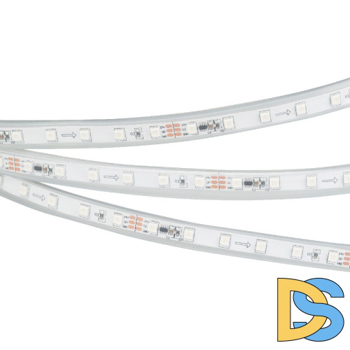 Светодиодная герметичная лента Arlight SPI-PS-A120-12mm 24V RGB-PX6-BPT (23 W/m, IP67, 2835, 5m) 049452