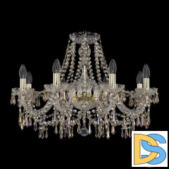 Подвесная люстра Bohemia Ivele Crystal 1403/8/240 G R801