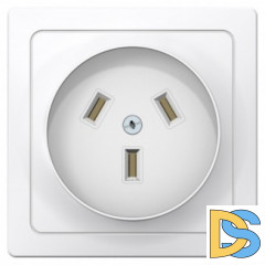 Силовая розетка 2P+N 32А 250В, Белый, серия Blanca, Schneider Electric