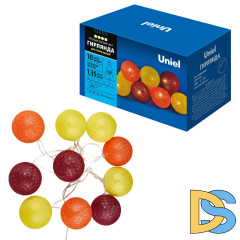 Гирлянда Uniel ULD-S0135-010/STB/2AA WARM WHITE IP20 TANGLES-3