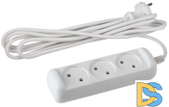 Удлинитель электрический Эра U-3-1,5m-2x1 Б0028354