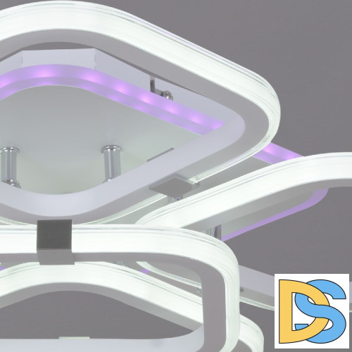 Потолочная люстра Reluce 06321-3.3-05 WH+CR (RGB)