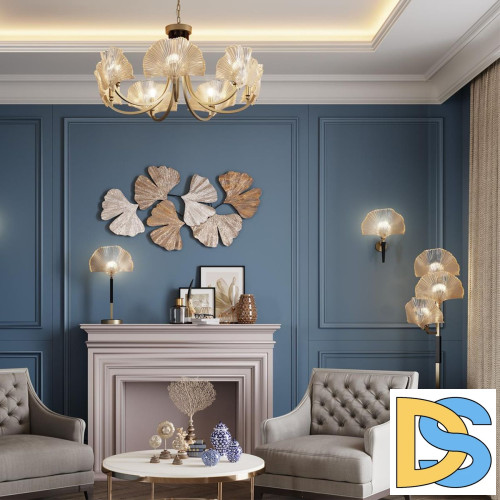 Подвесная люстра Odeon Light Ventaglio 4870/5