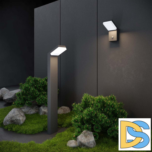 Уличный настенный светильник Elektrostandard Sensor 4690389175008