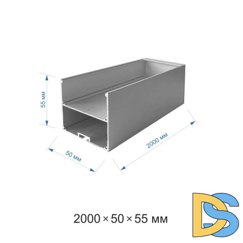 Профиль П-образный подвесной Apeyron ширина ленты до 40мм 08-25-01