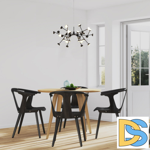 Подвесная люстра Mantra Adn 6417