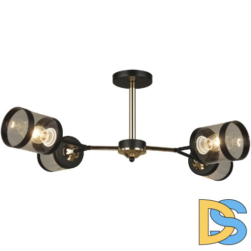 Люстра на штанге Reluce 03592-0.3-04 FGD+BK
