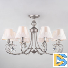 Потолочная люстра Eurosvet Incanto 60069/8 серебро