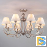 Потолочная люстра Eurosvet Incanto 60069/8 серебро