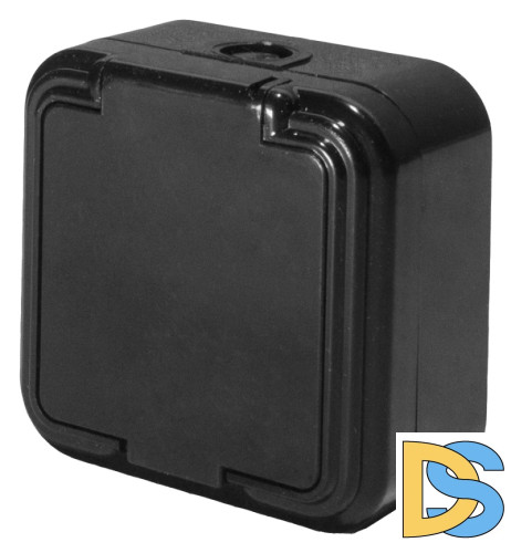 Розетка 1-местная Stekker PST16-20-44 (RA 16-201-Ч) 39692