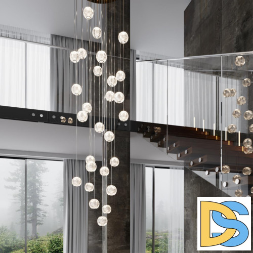 Подвесная люстра Odeon Light Crystal 5008/120L