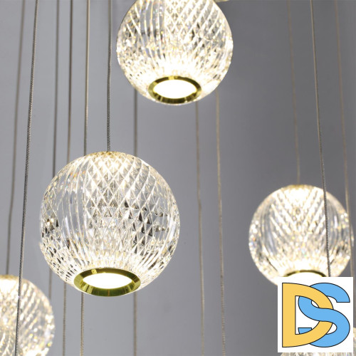 Подвесная люстра Odeon Light Crystal 5008/120L